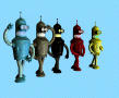 futurama color bender