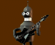 futurama bender rocks