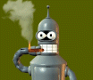 futurama bender cigar