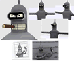futurama bender takes
