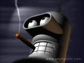 futurama bender cigar