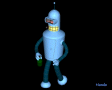 futurama bender cigar beer