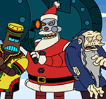 Futurama Xmas Trilogy (Kwanzabot, Robot Santa and the Hanukkah Zombie) Wallpaper by JavieR (javoec)