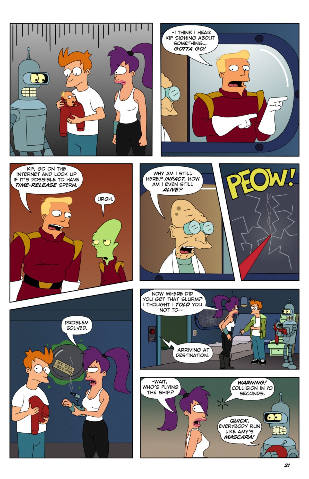 futurama the surrogate mutant - page 23
