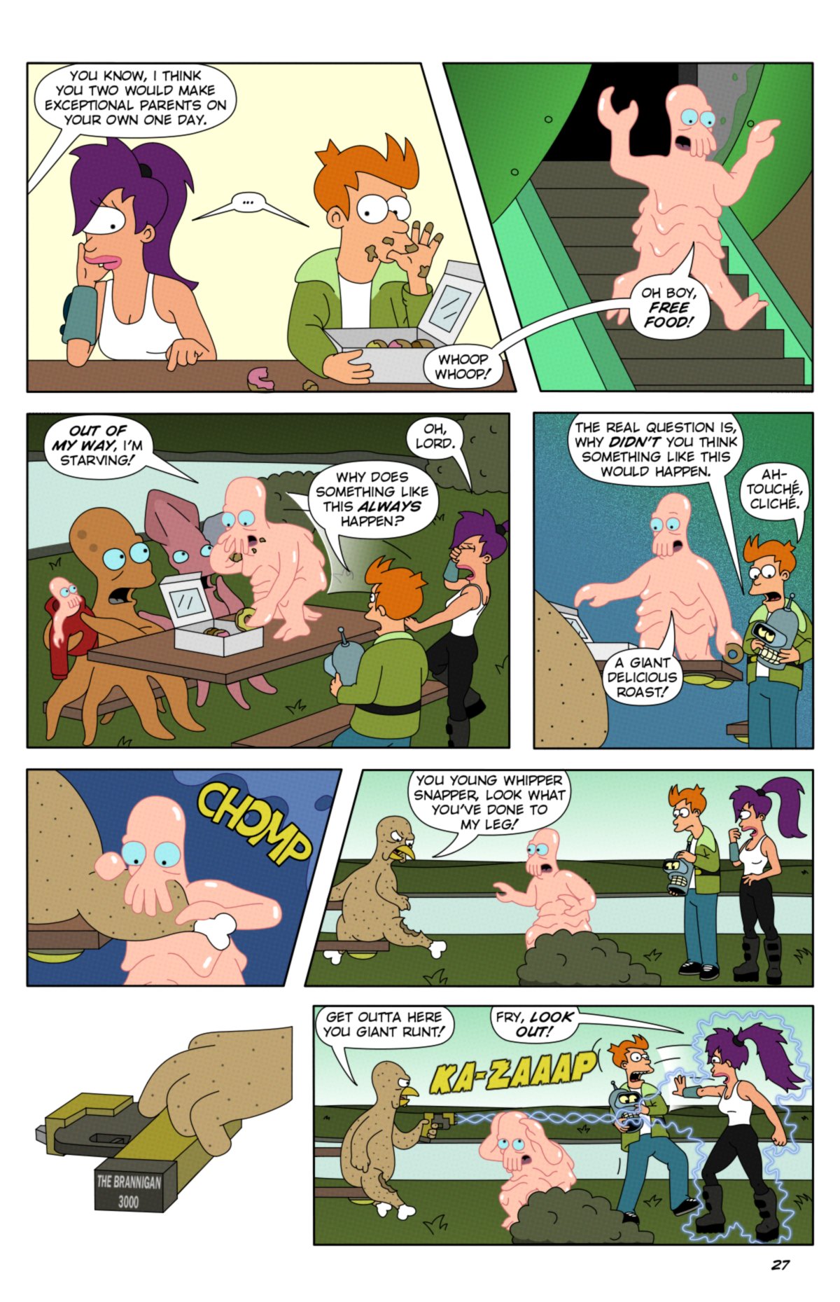 futurama the surrogate mutant - page 29