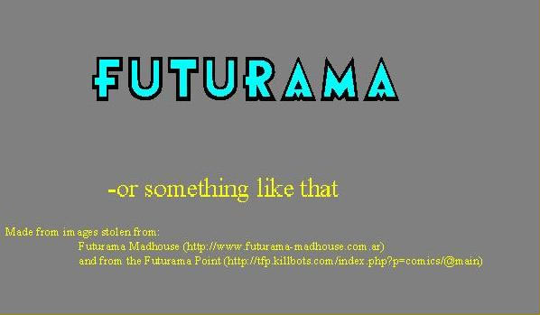 futurama or something - page 1