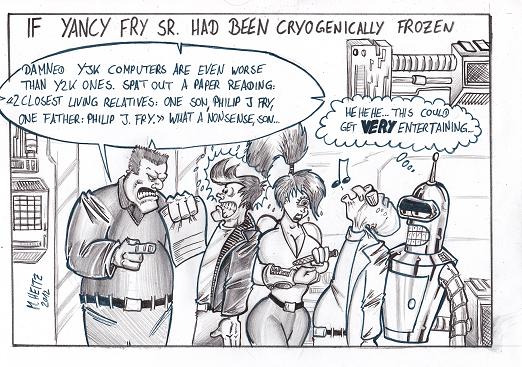 futurama if yancy fry sr had been cryogenically frozen - page 1
