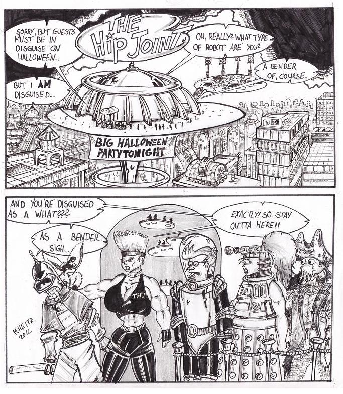 futurama halloween 2012 - page 1