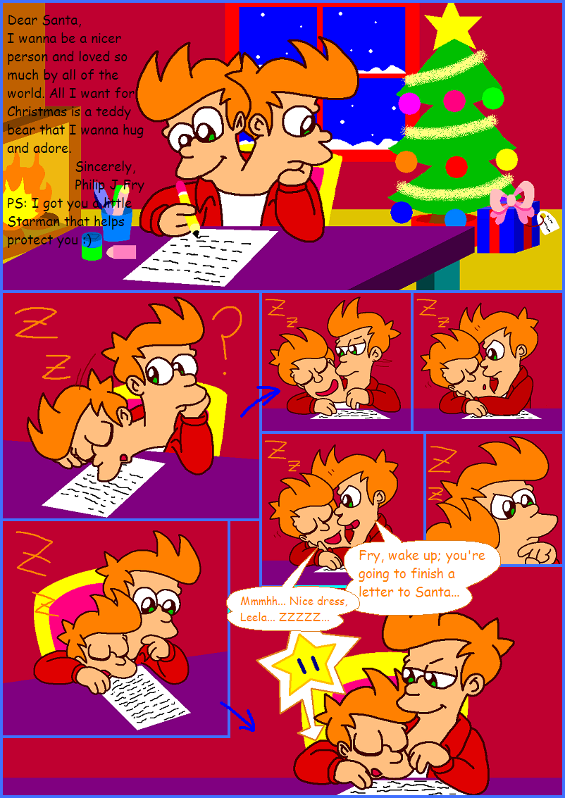 futurama kris kringle - page 1