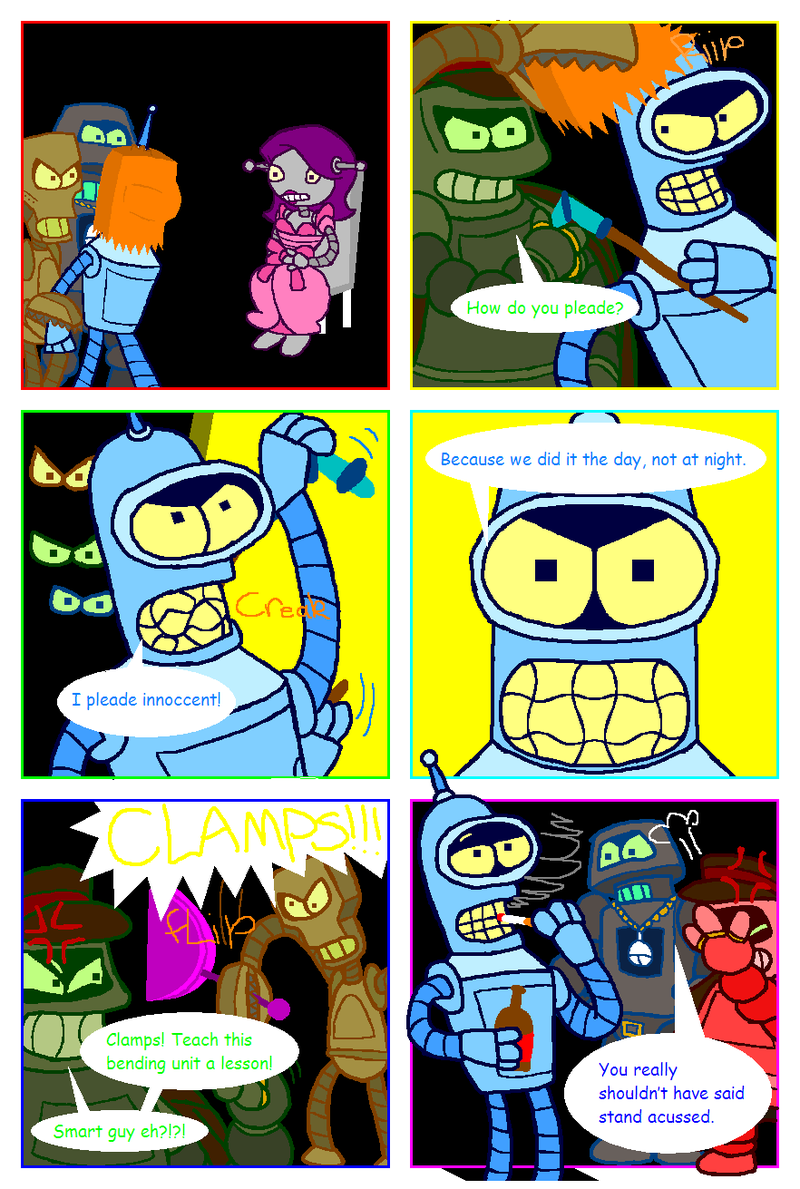futurama dealing with the mafia - page 1