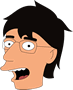 alanquest as a futurama head by alanquest