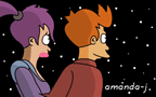 futurama leela fry shippy id by amanda j