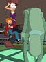 fry leela upside down universe bender by futuramafreak1