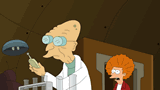 futurama season 6 framegrab 1 fy professor hairdo by futuramafreak1