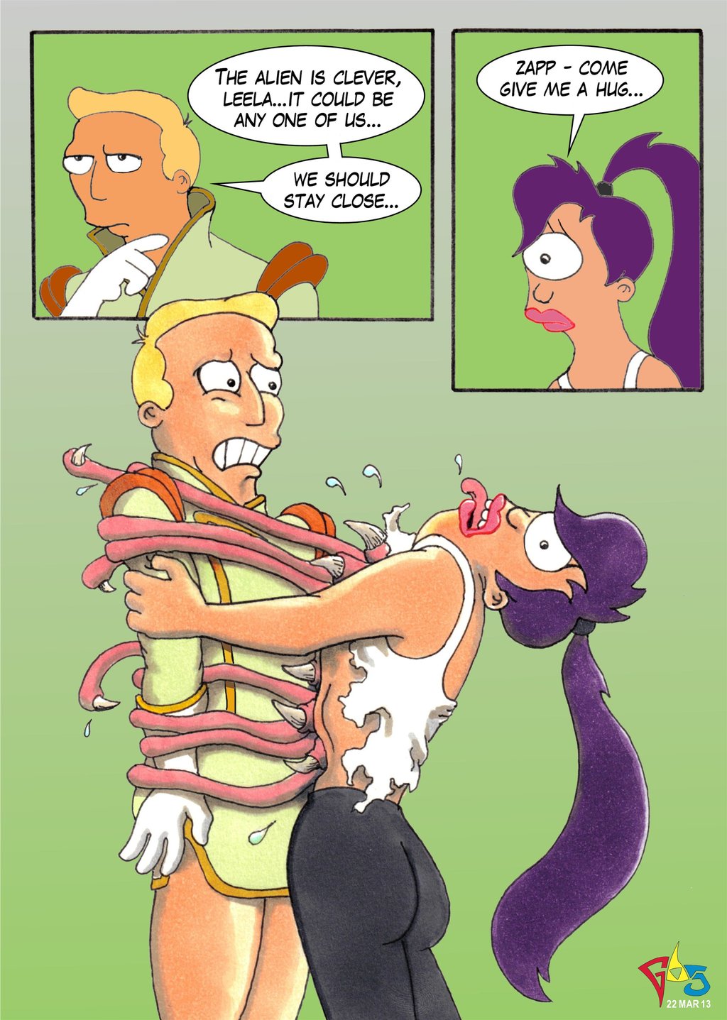 futurama point . fan art & scans . gulliver63 . 27