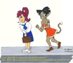 futurama manga rama leela amy by gulliver63
