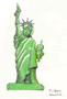 futurama statue of leela liberty by gulliver63