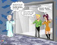 futurama talos iv zapp leela by gulliver63
