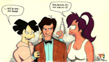 futurama new doctor new companions by gulliver63