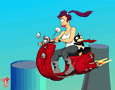 futurama scooter leela nibbler by gulliver63
