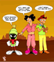 futurama the real martian amy leo marvin by gulliver63