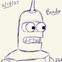 futurama blue bender