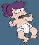futurama baby leela
