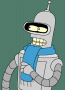 futurama bender scarf