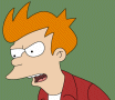 futurama fry mad