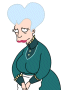 futurama mom smiles