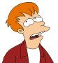 futurama fry rain