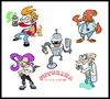 futurama characters stylized by kik0thek1ller