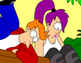 futurama fry n leela