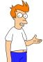 futurama fry navel