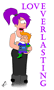 futurama love everlasting leela infant fry by leena kill