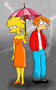 futurama fry and lisa by leena kill