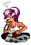 futurama uh oh leela mad by leena kill