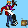 futurama leela hugs fry realish meagan