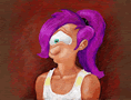 futurama speechless leela with no mouth by mike jessen