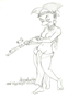 futurama amy headhunter sketch by mike jessen kaspired