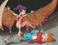 futurama vampireama part 2 leela attacks fry by kaspired