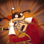 futurama nibbler eating zapp brannigan head by missuspatches