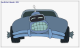 futurama bender car