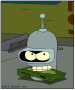 futurama benders head
