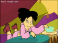 futurama amy relaxing