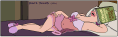 futurama leela asleep