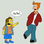 futurama nelson haha fry ftw by pong123