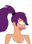 futurama leela colored by pong123