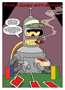 futurama bender poker by punxdude