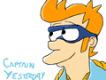 futurama fry captain yesterday doodle sonicpanther